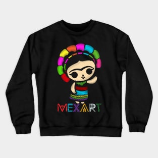 Lele Doll embroidered effect Crewneck Sweatshirt